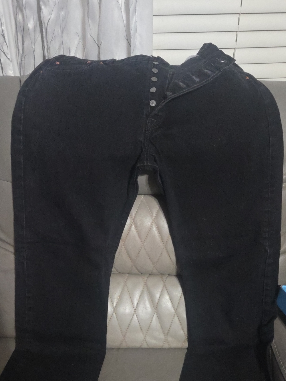 Levi's Black Slim Straight Men's Jeans